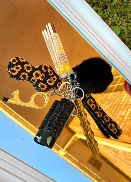 Black&gold set (Sunflowers)