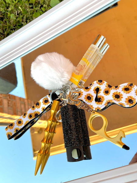 White&gold set  (Sunflowers)