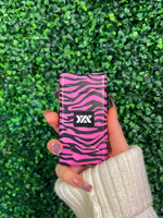 Pink zebra skin